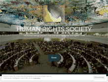 Tablet Screenshot of humanrightssociety.org